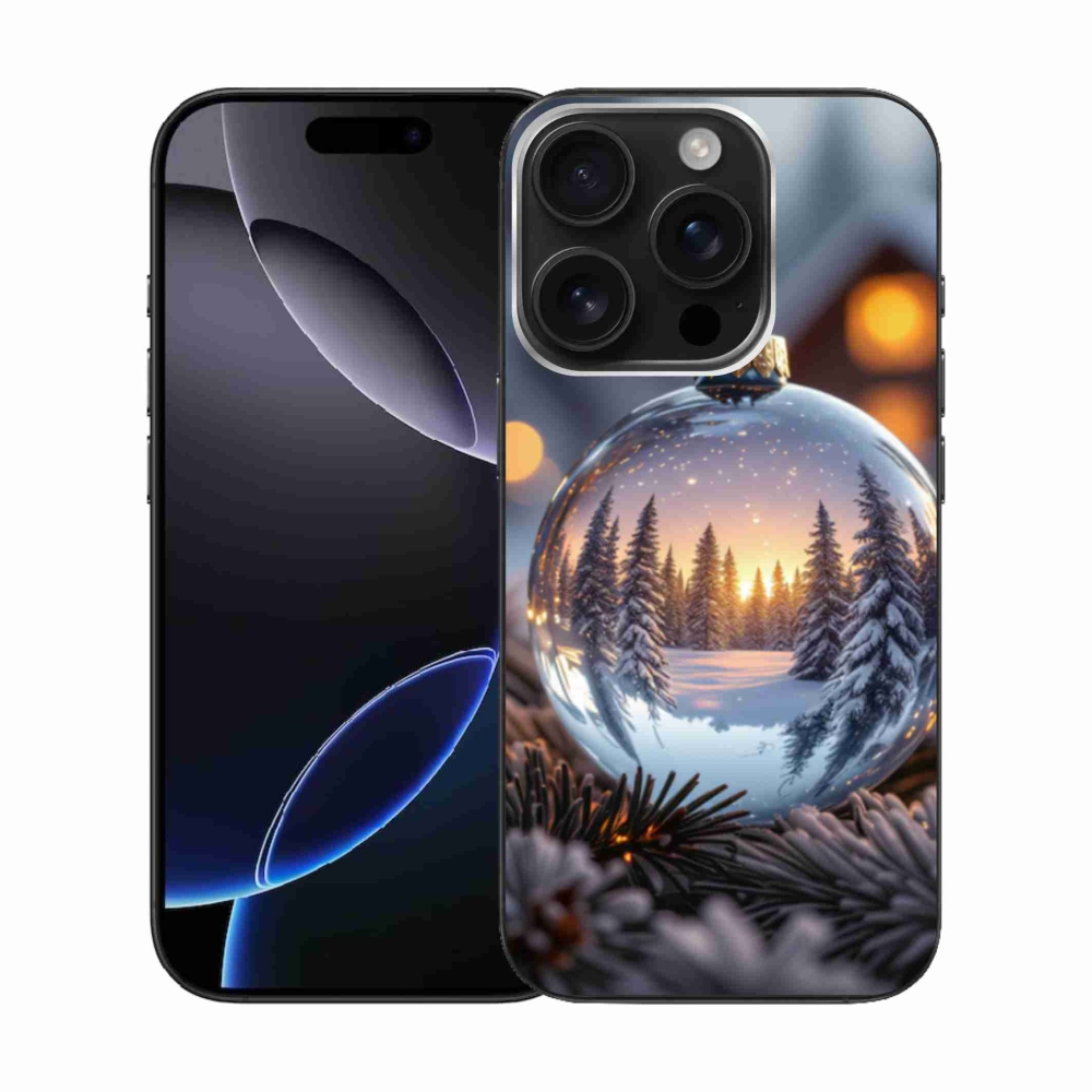 Gél borítás mmCase iPhone 16 Pro készülékhez - Karácsonyi dekoráció