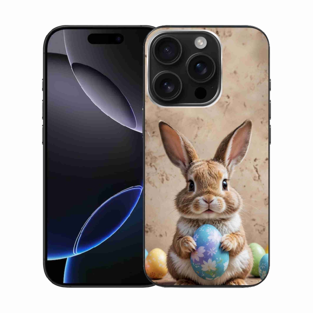 mmCase gél tok az iPhone 16 Pro-hoz – húsvéti nyuszi