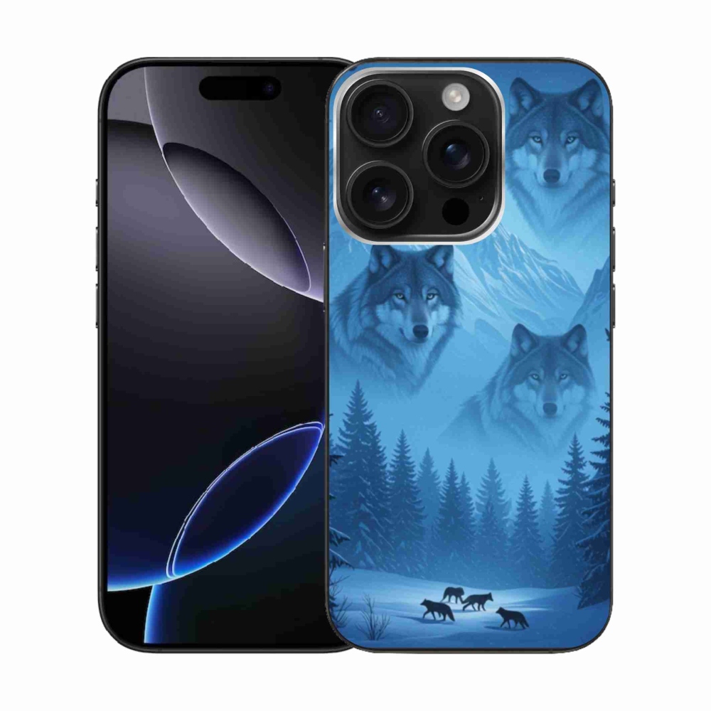 Gél védőburkolat mmCase iPhone 16 Pro készülékhez - farkas csomag