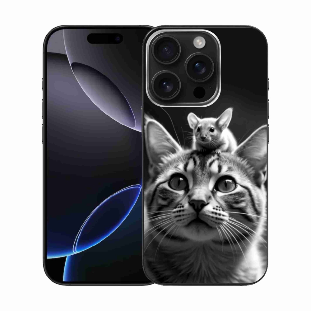 Gél borítás mmCase iPhone 16 Pro készülékhez - Állati barátság 2