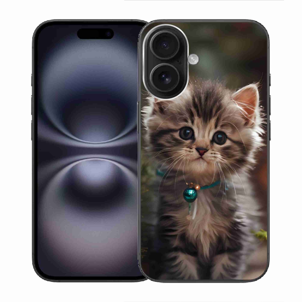 mmCase gél tok az iPhone 16-hoz – aranyos cica 11