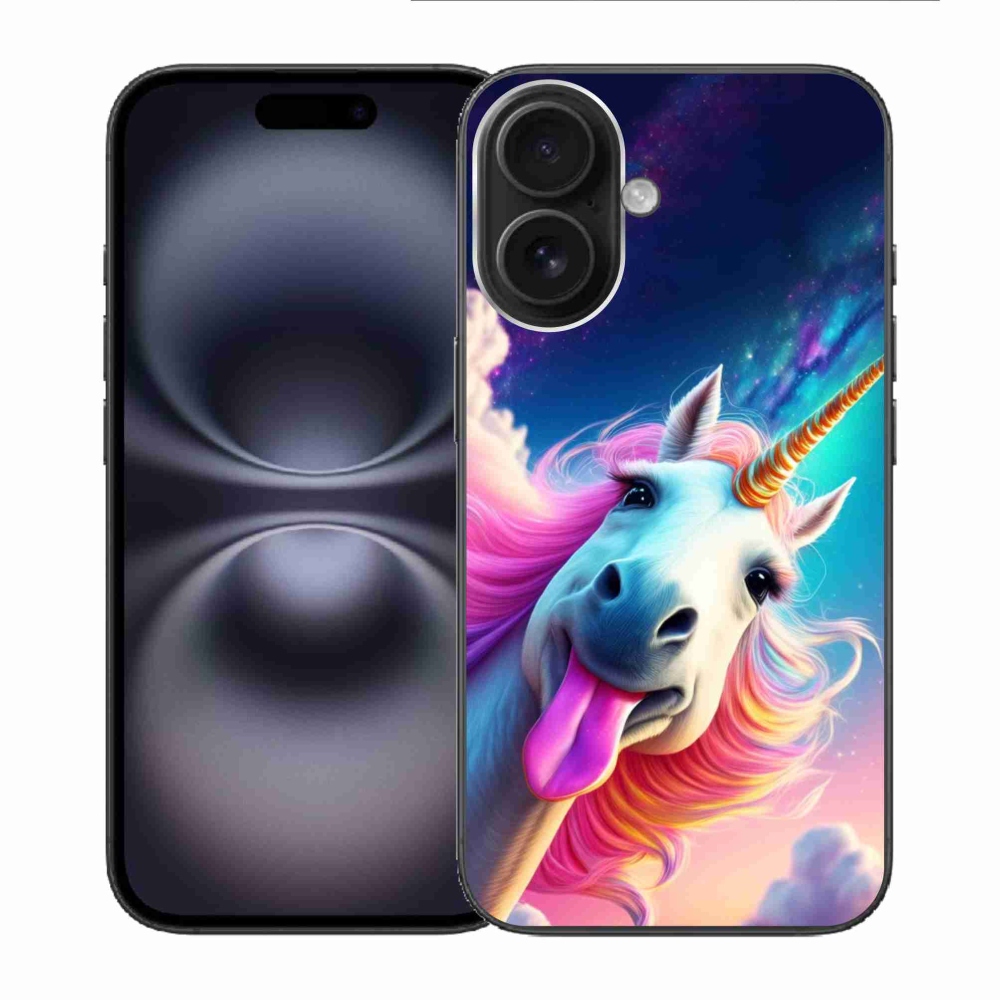 mmCase gél tok az iPhone 16-hoz – őrült egyszarvú