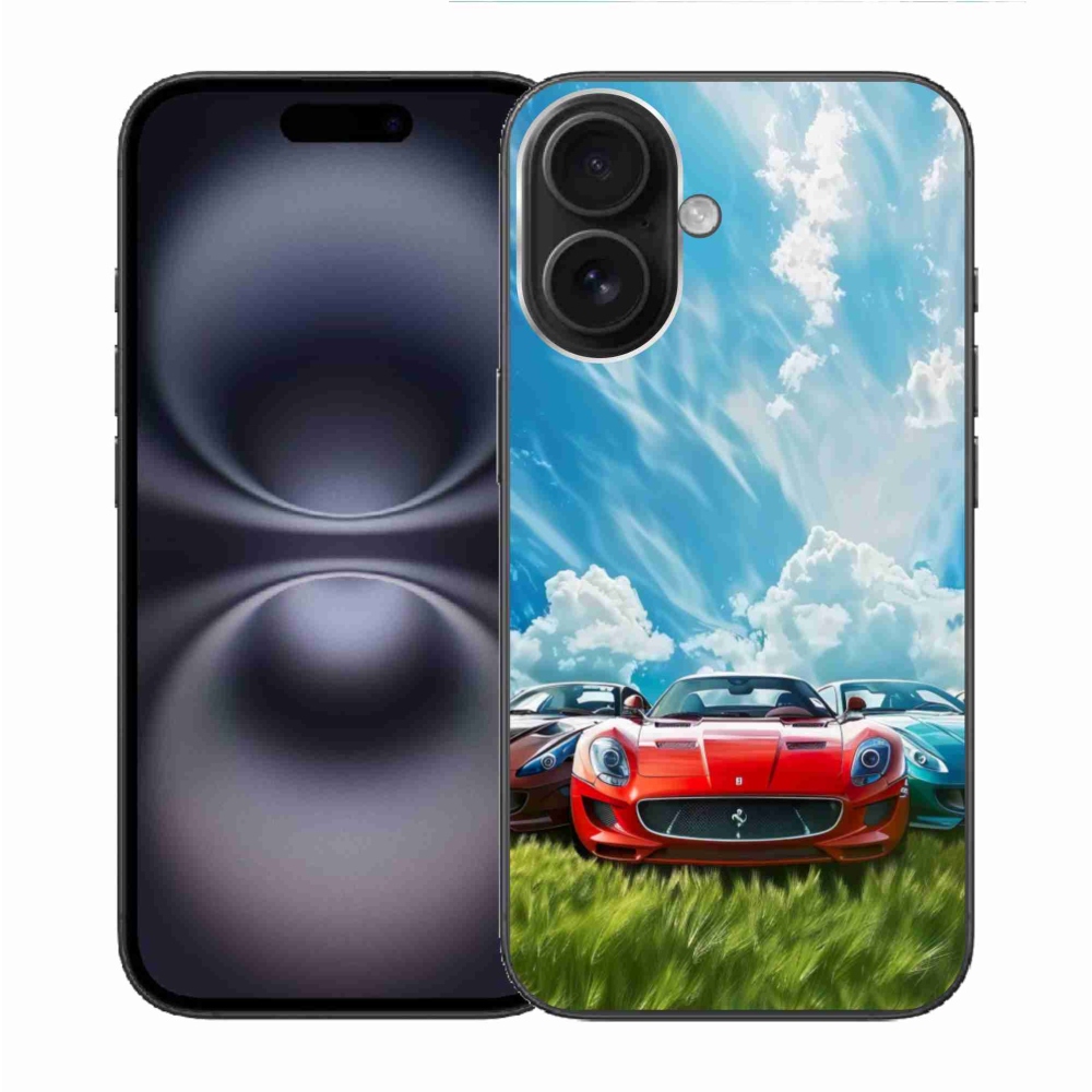 Gél borítás mmCase iPhone 16 készülékhez - sportkocsik