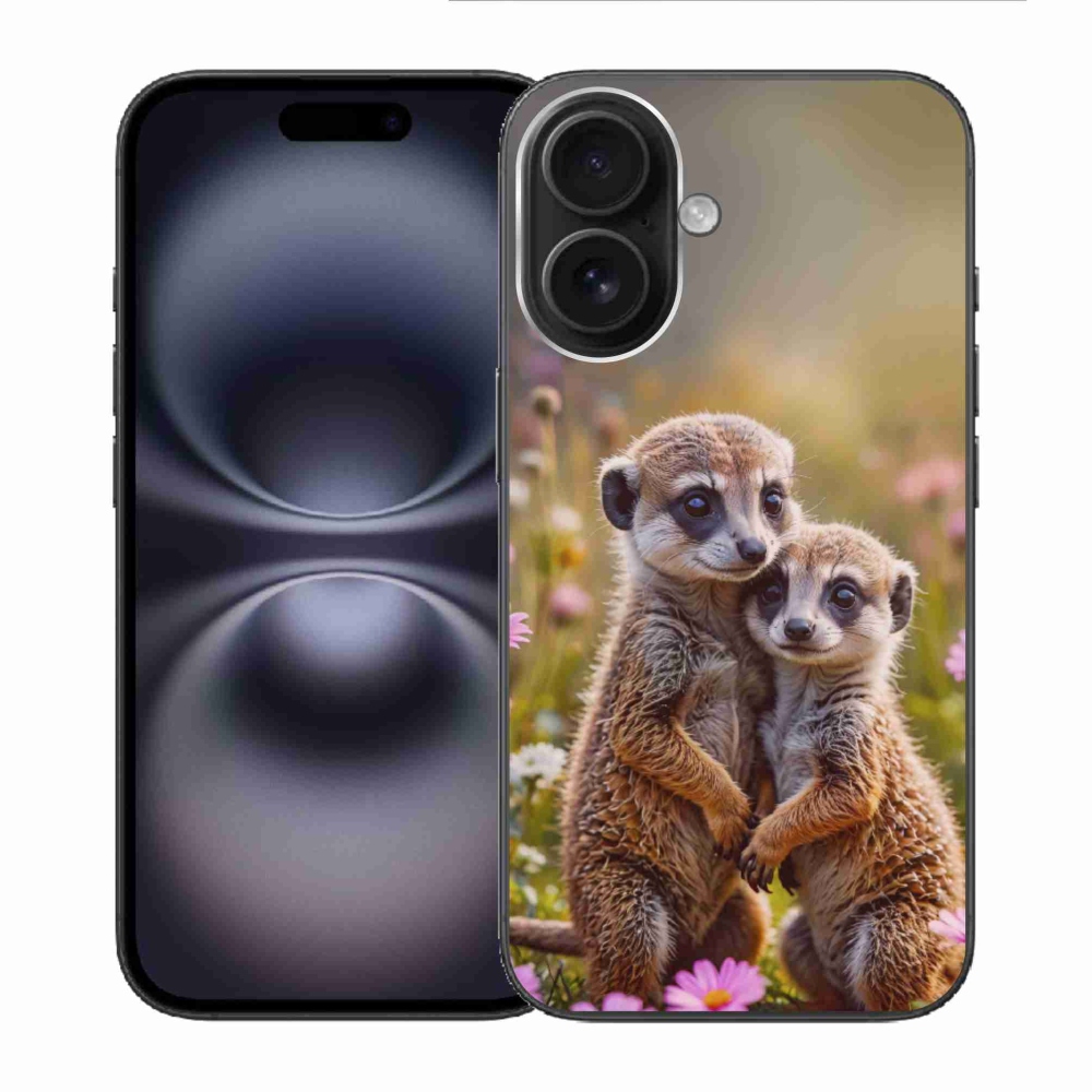 mmCase gél tok az iPhone 16-hoz – szurikáta-duó