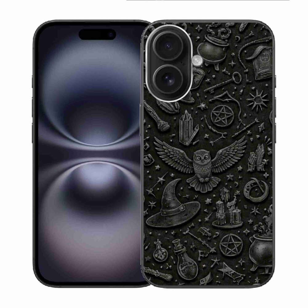 mmCase gél tok az iPhone 16-hoz – sötét varázslatos világ