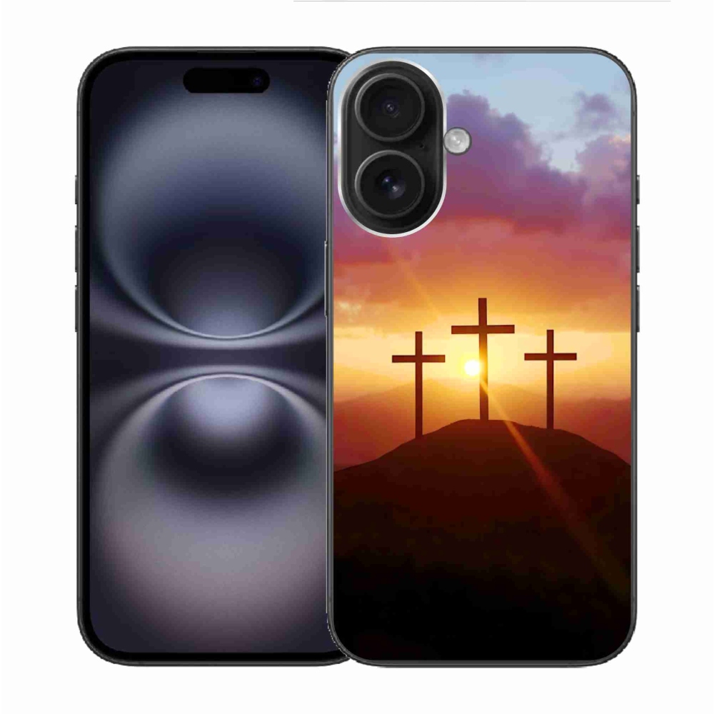 Gél borítás mmCase iPhone 16 készülékhez - három kereszt