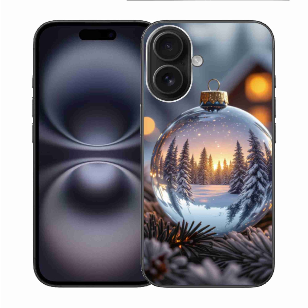 Gél borítás mmCase iPhone 16-hoz - karácsonyi dekoráció