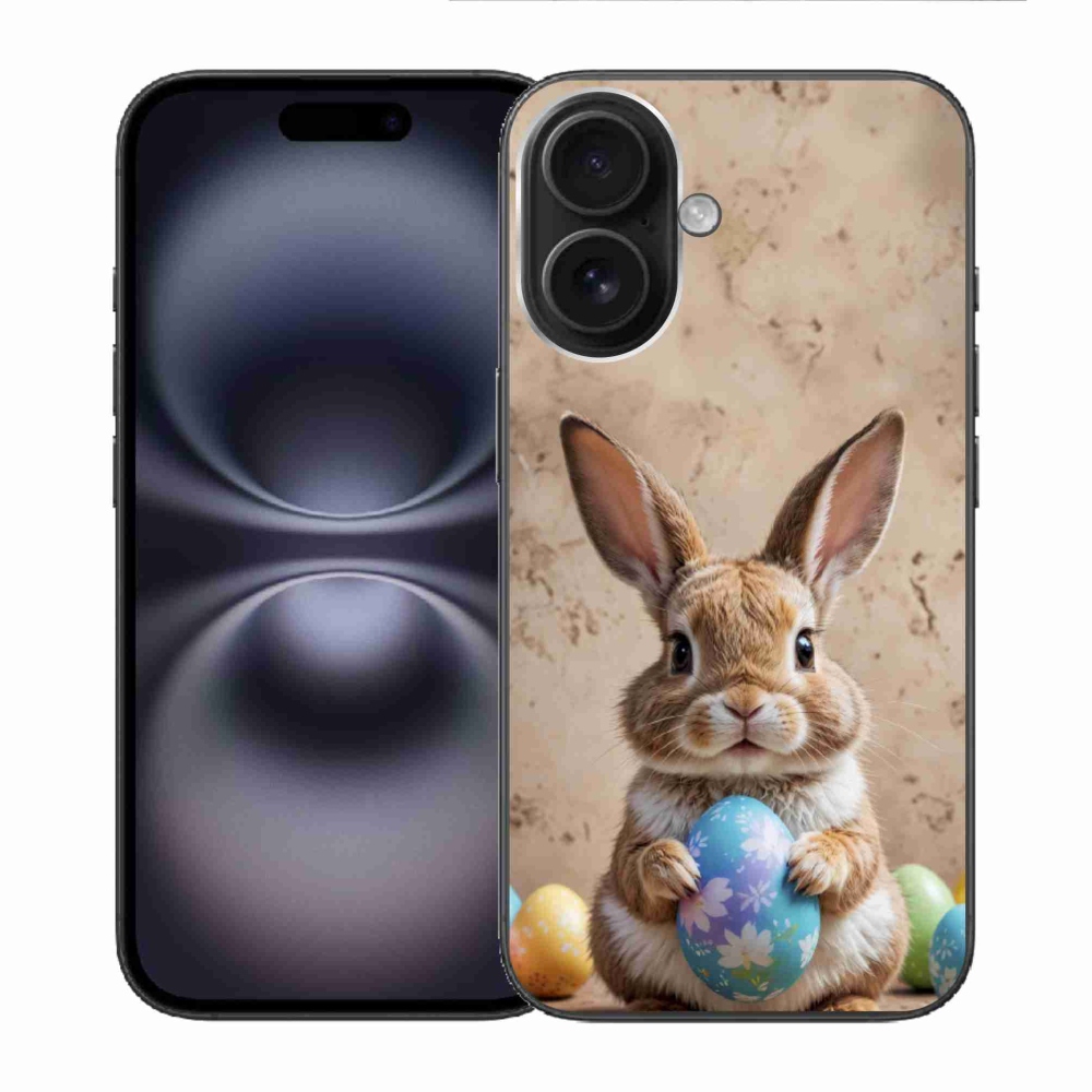 mmCase gél tok az iPhone 16-hoz – húsvéti nyuszi