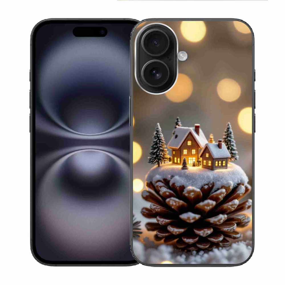 mmCase gél tok az iPhone 16-hoz – téli falu