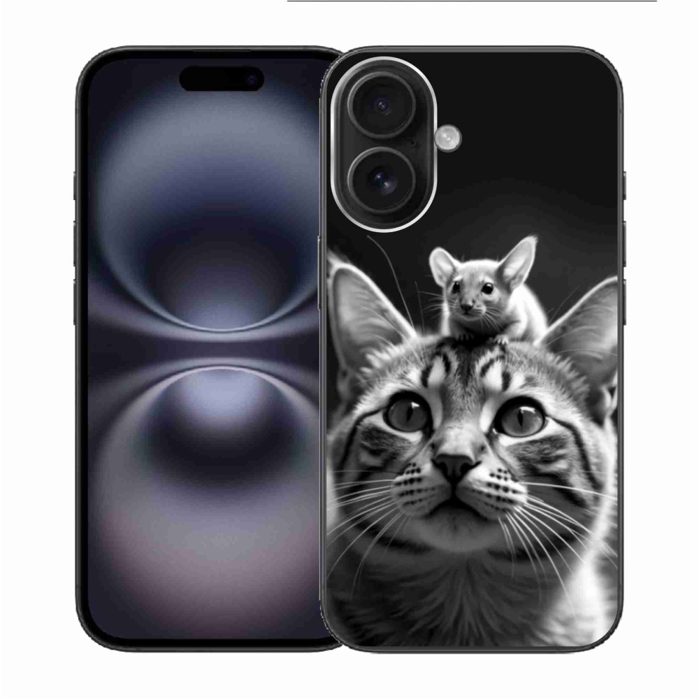 Gél borítás mmCase iPhone 16 készülékhez - Állati barátság 2