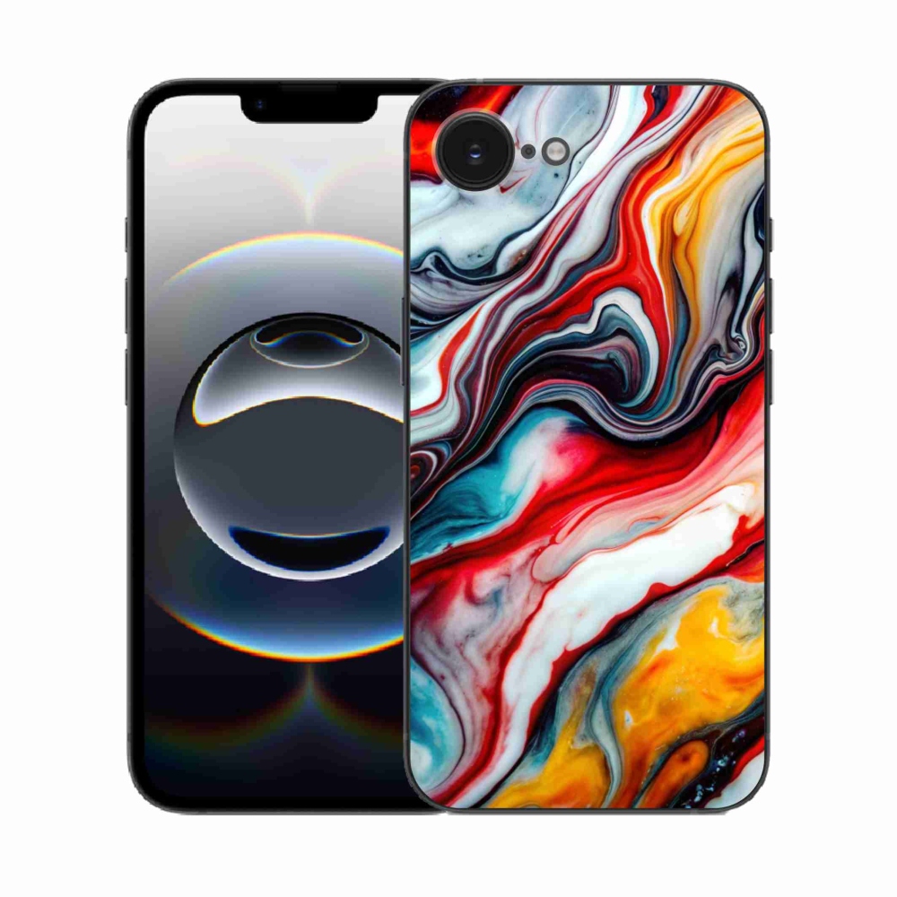 Gél borítás mmCase iPhone 16e készülékhez - absztrakt motívum 35