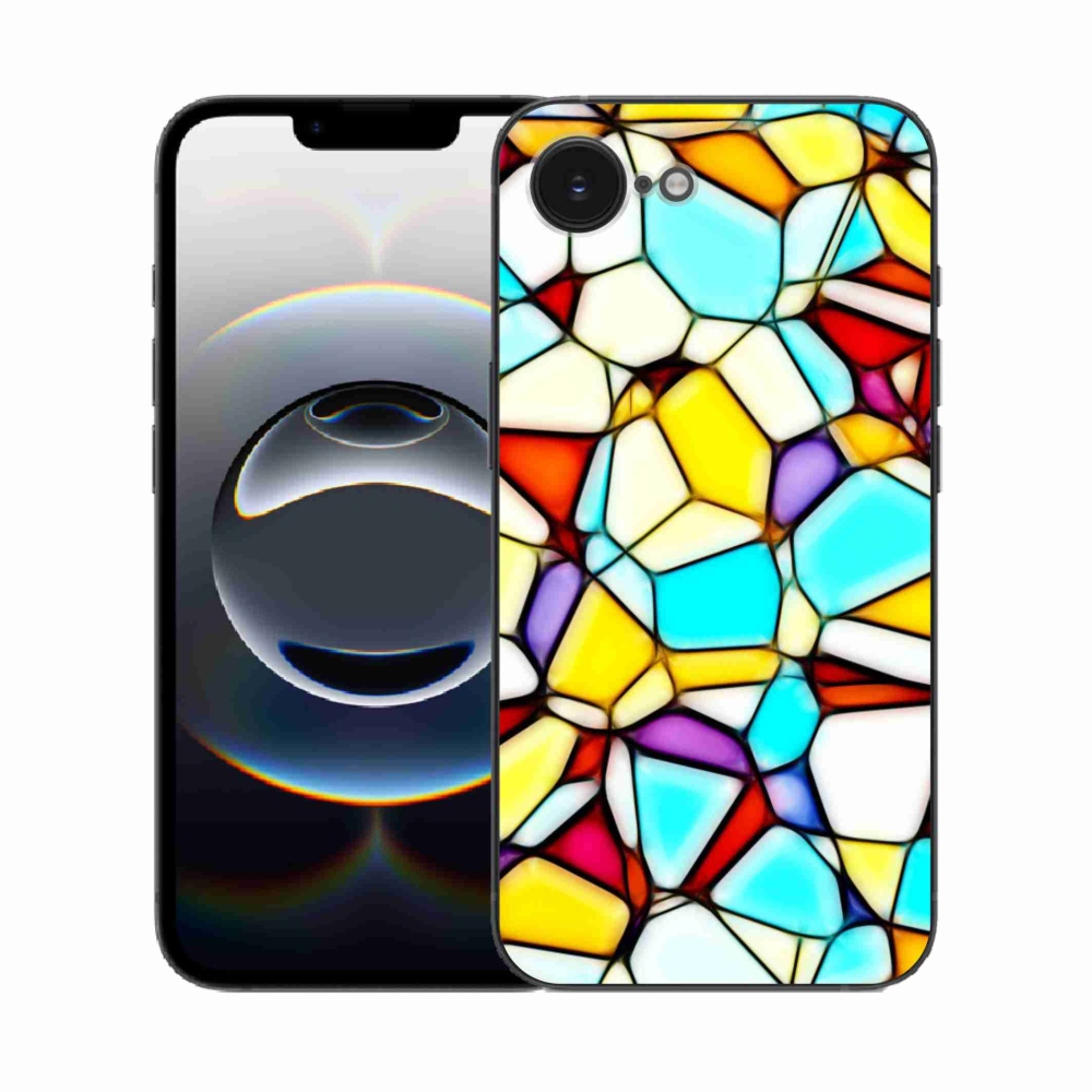 Gél borítás mmCase iPhone 16e készülékhez - absztrakt motívum 40