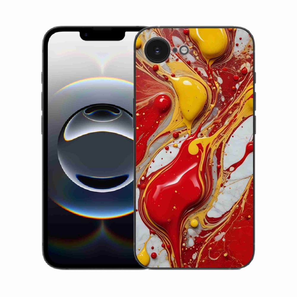 Gél borítás mmCase iPhone 16e készülékhez - absztrakt motívum 42