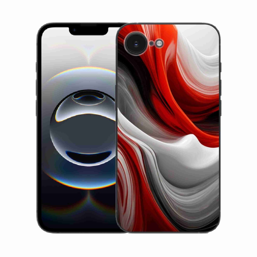 Gél borítás mmCase iPhone 16e készülékhez - absztrakt motívum 47