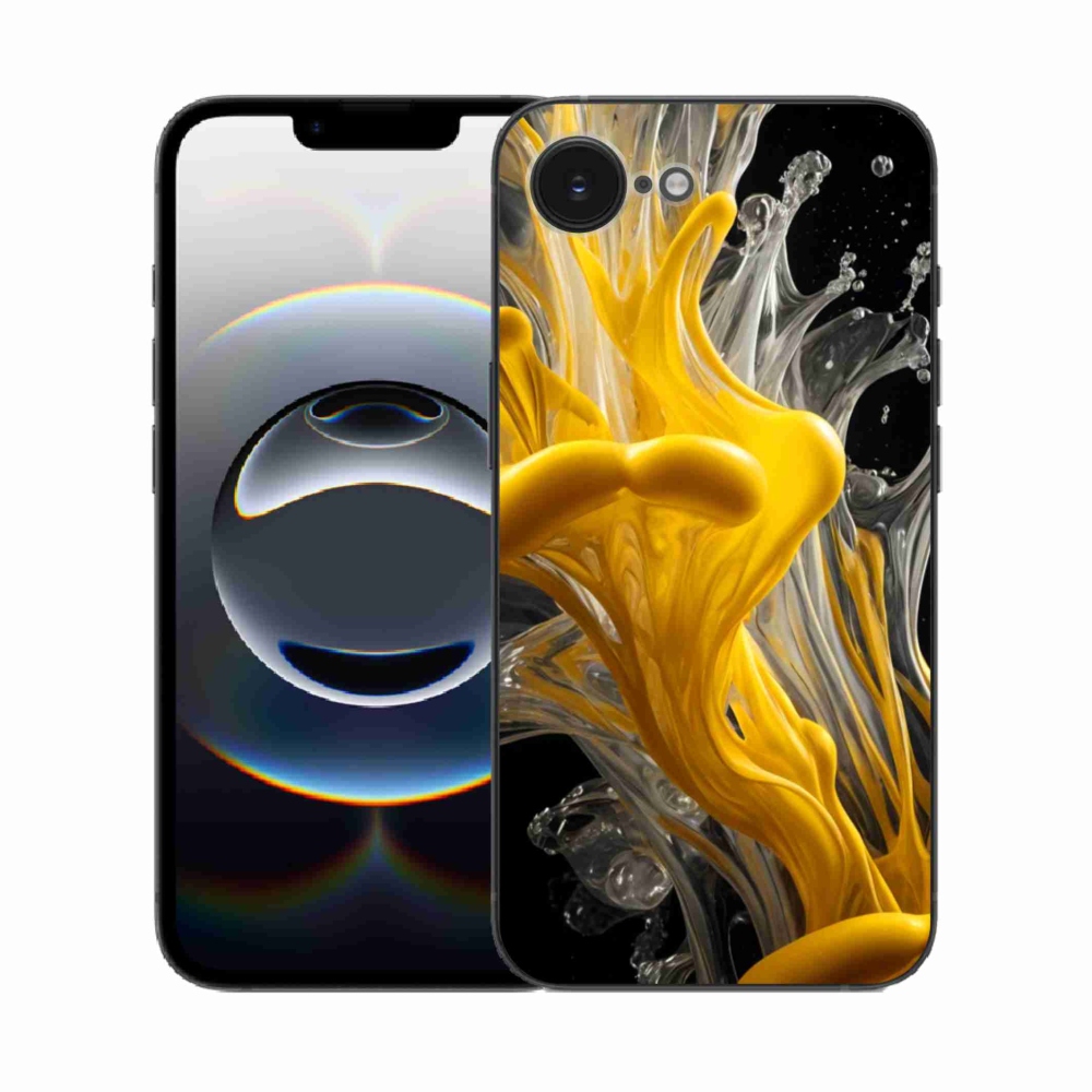 Gél borítás mmCase iPhone 16e készülékhez - absztrakt motívum 48