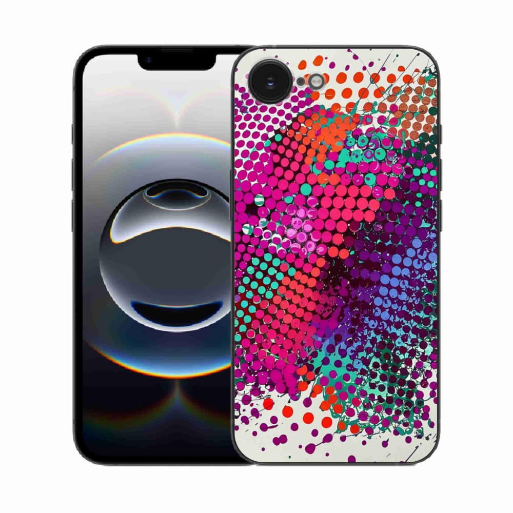 Zselés borítás mmCase iPhone 16e készülékhez - absztrakt motívum 65