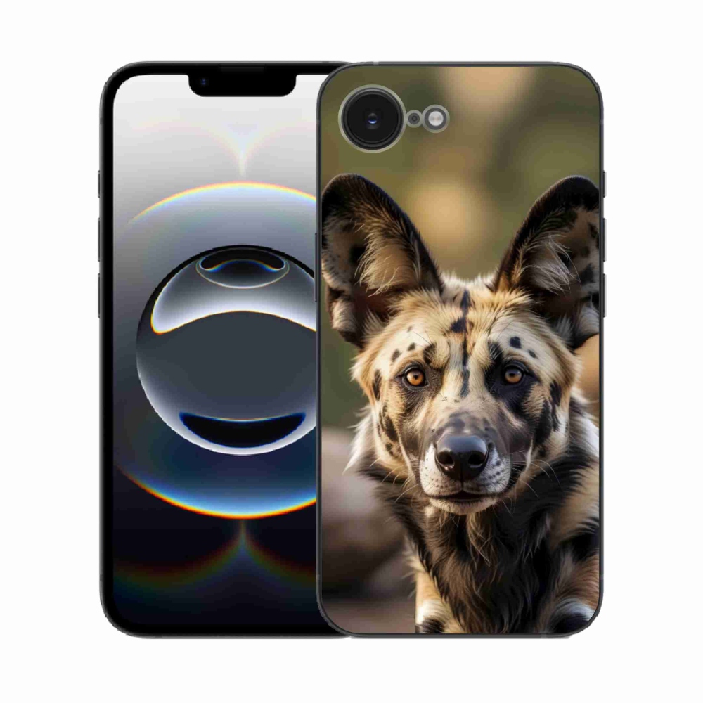 mmCase gél tok az iPhone 16e-hez – afrikai vadkutya