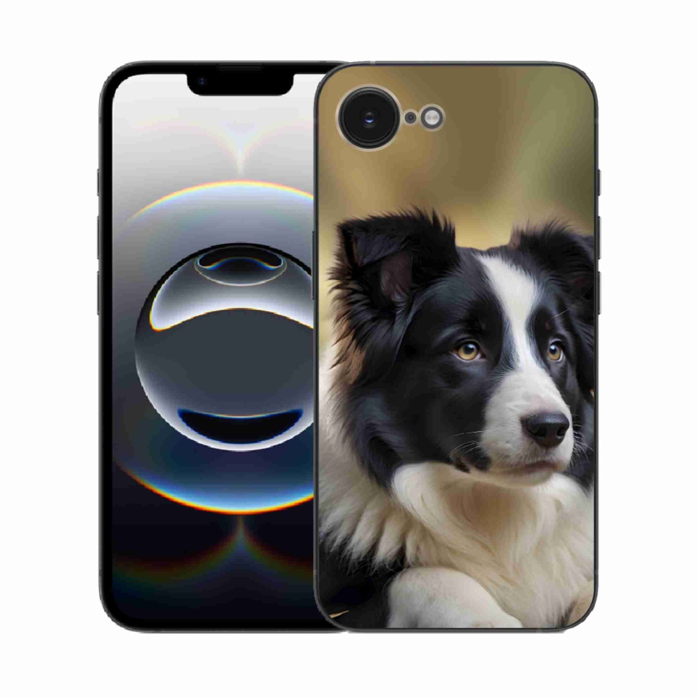 mmCase gél tok az iPhone 16e-hez – border collie 2