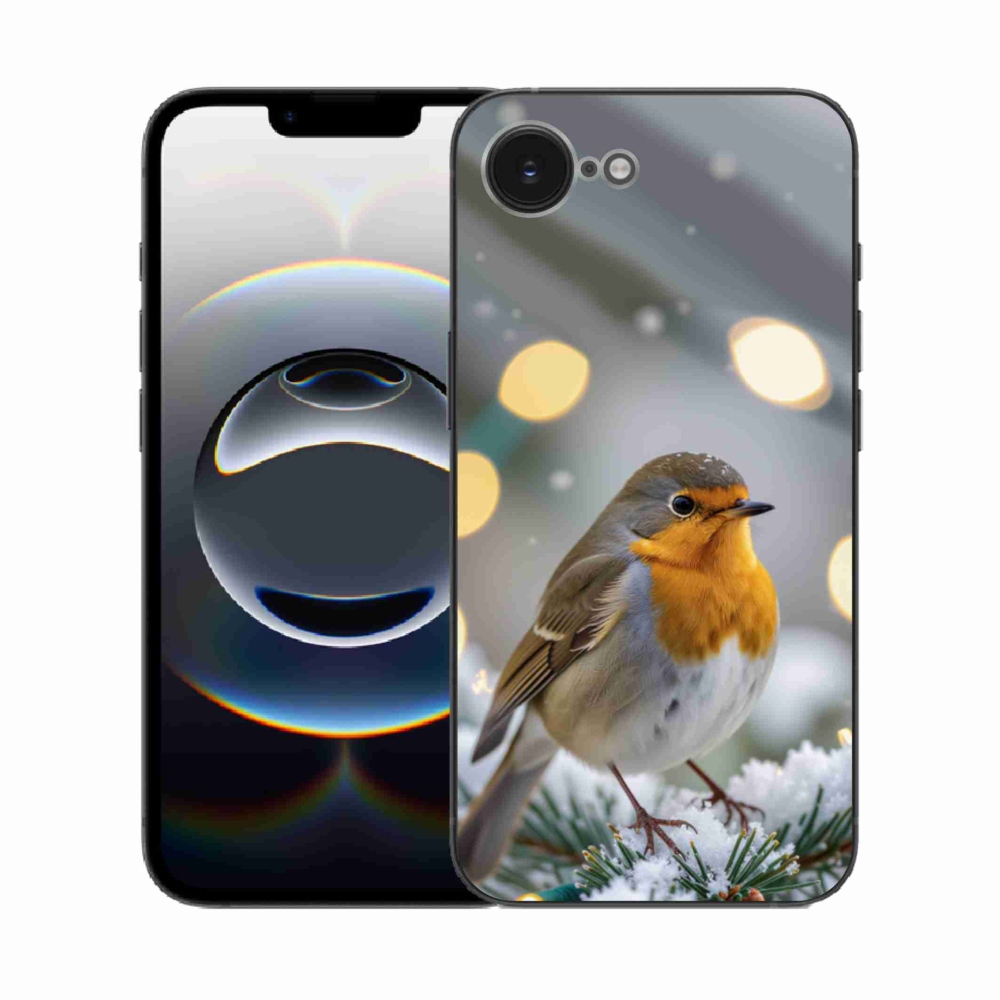 mmCase gél tok az iPhone 16e-hez – téli vörös