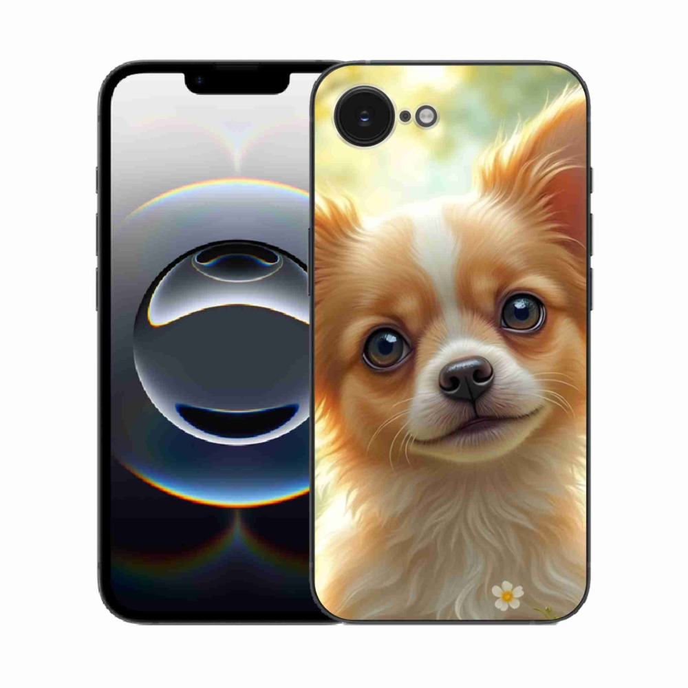 Zselés borítás mmCase iPhone 16e készülékhez - chihuahua 5