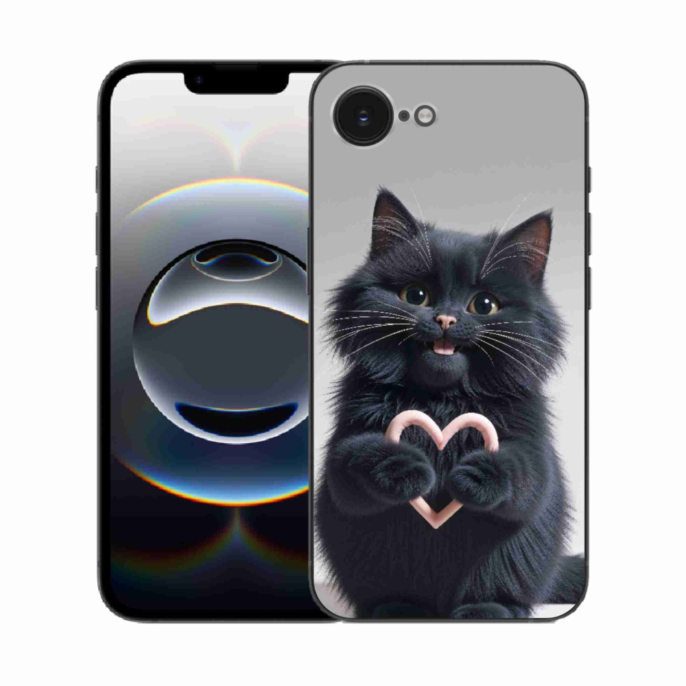 mmCase gél tok az iPhone 16e-hez – Macska szerelem 3