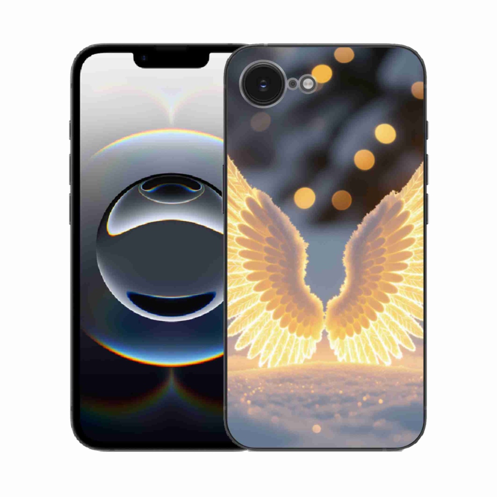 Gél borítás mmCase iPhone 16e készülékhez - szárnyak