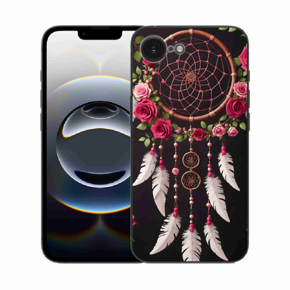mmCase gél tok az iPhone 16e-hez – álomfogó rózsákkal