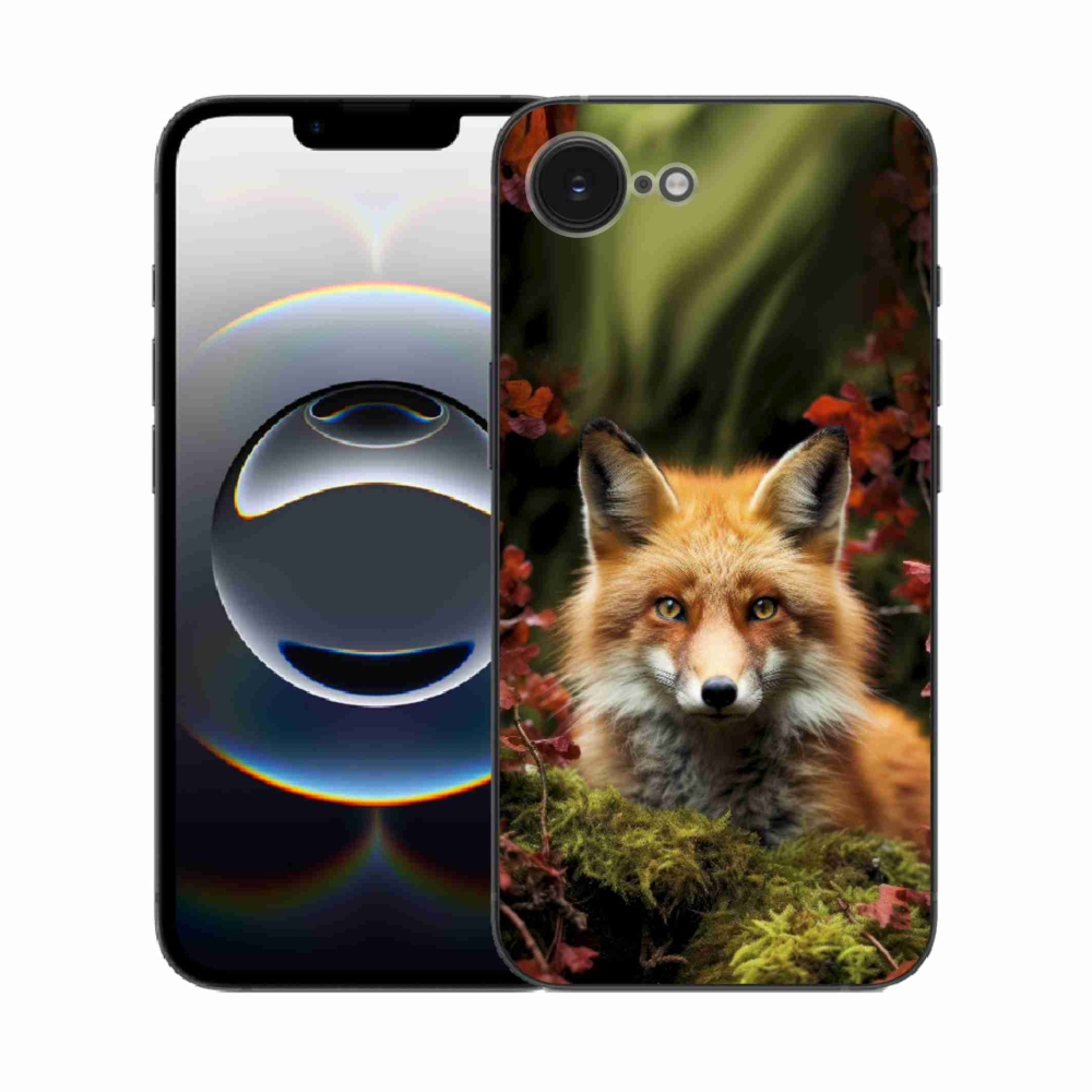 mmCase gél tok az iPhone 16e-hez – róka az erdőben