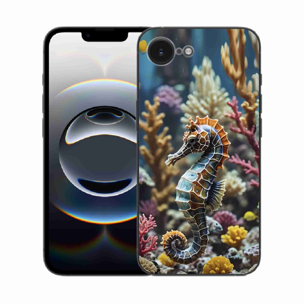 mmCase gél tok az iPhone 16e-hez – tengeri csikóhal 2