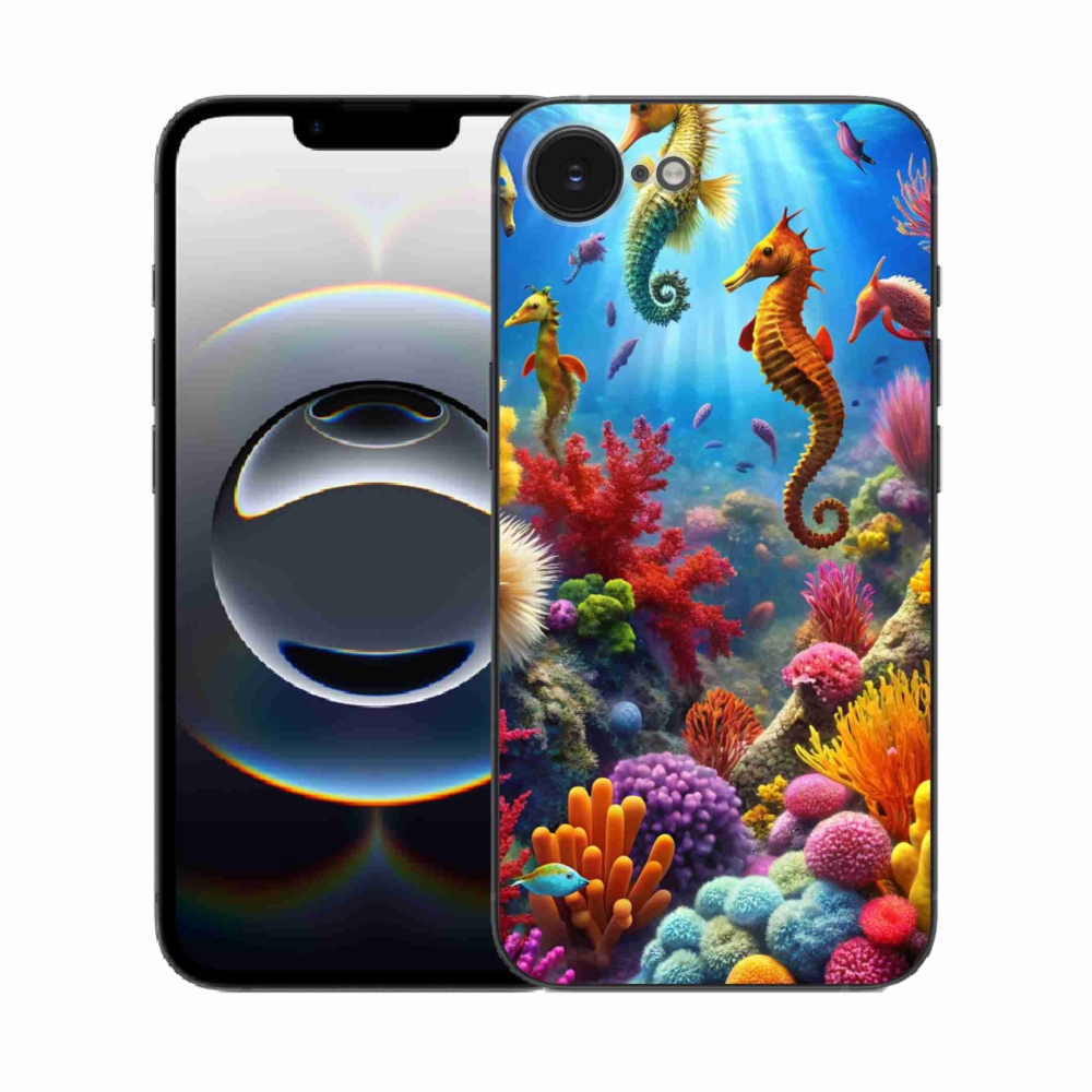 Zselés borítás mmCase iPhone 16e készülékhez - Sea World 3