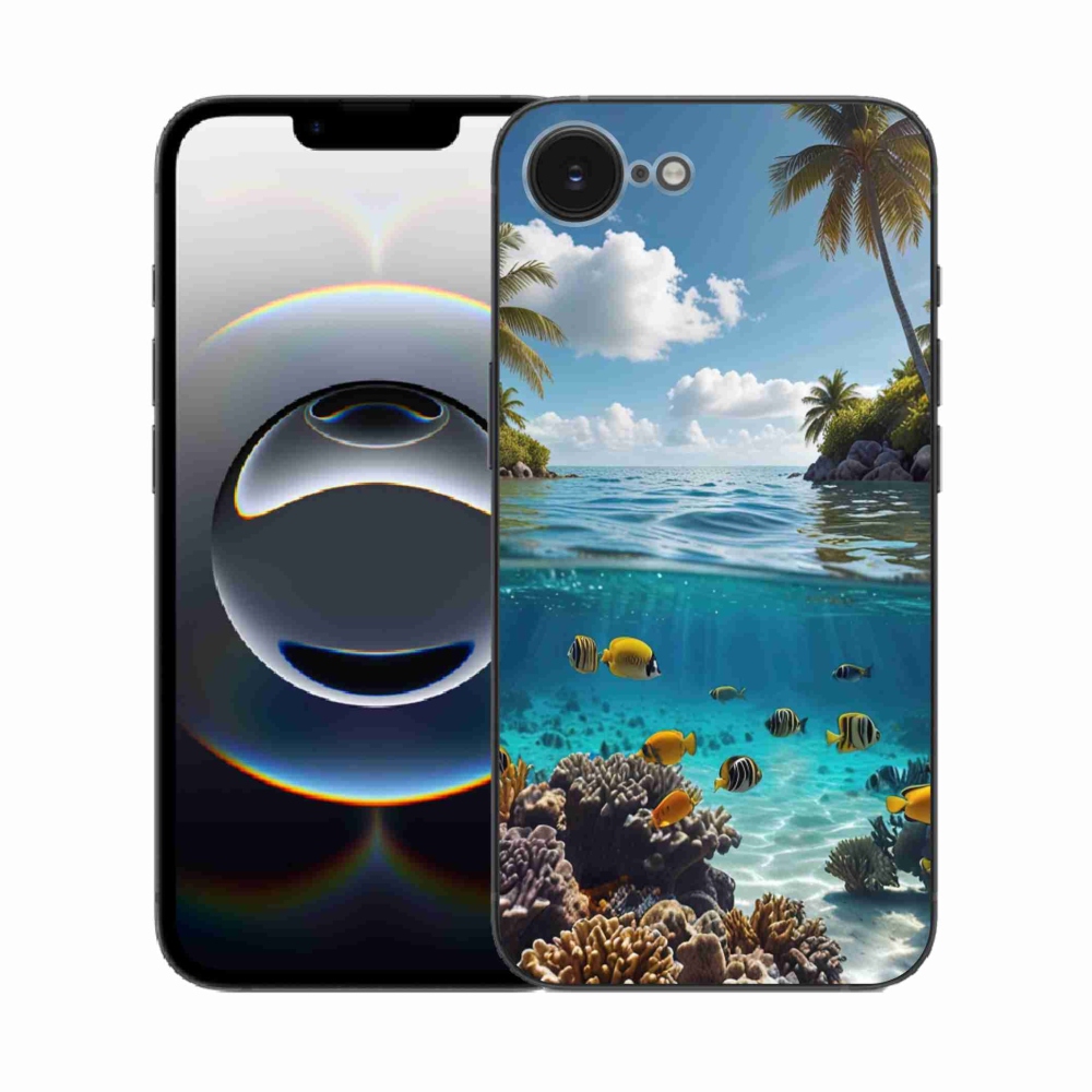 Zselés borítás mmCase iPhone 16e készülékhez - Sea World 4