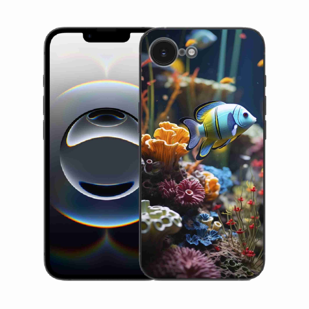 Zselés borítás mmCase iPhone 16e készülékhez - Sea World 5