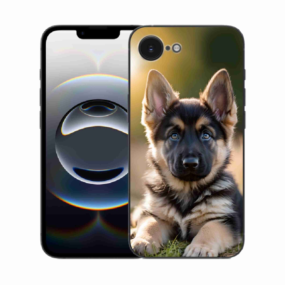 mmCase gél tok az iPhone 16e-hez – német juhászkutya a természetben