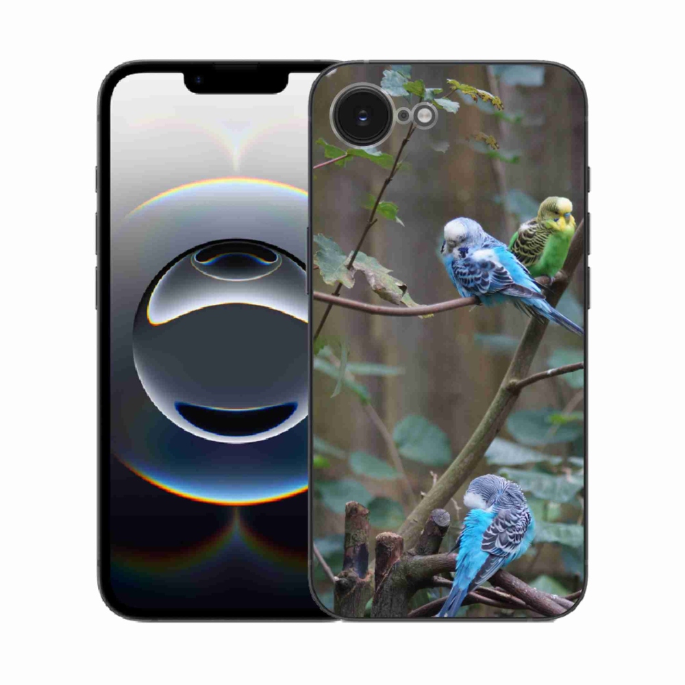 mmCase gél tok az iPhone 16e-hez – papagájok egy ágon