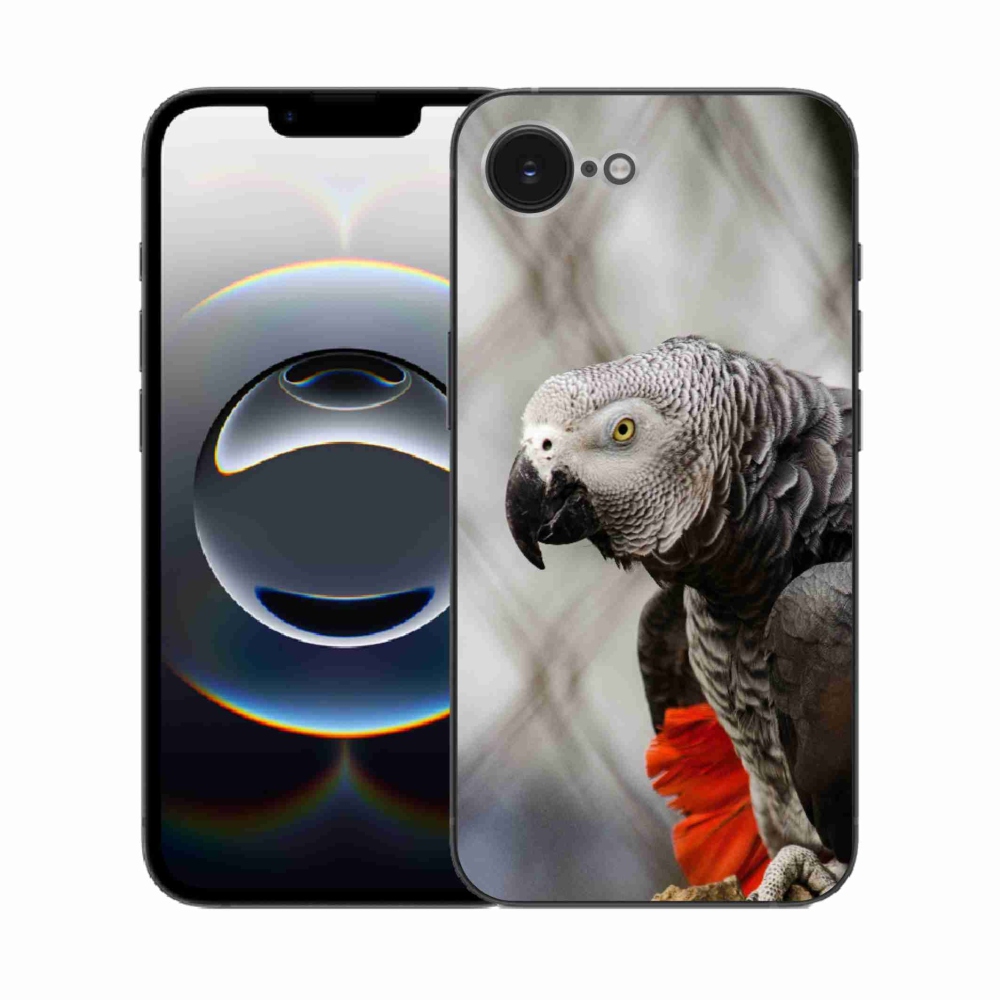 mmCase gél tok az iPhone 16e-hez – szuka papagáj 3