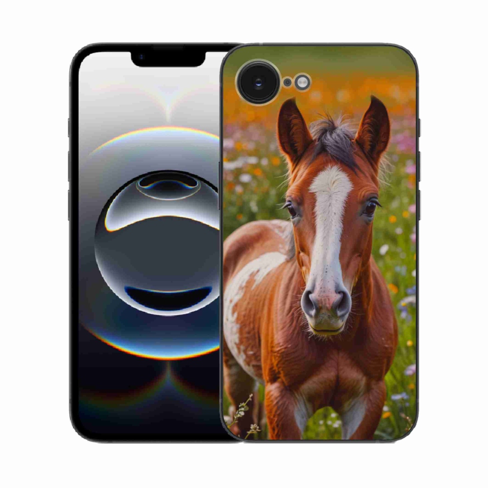 mmCase gél tok az iPhone 16e-hez – aranyos csikó