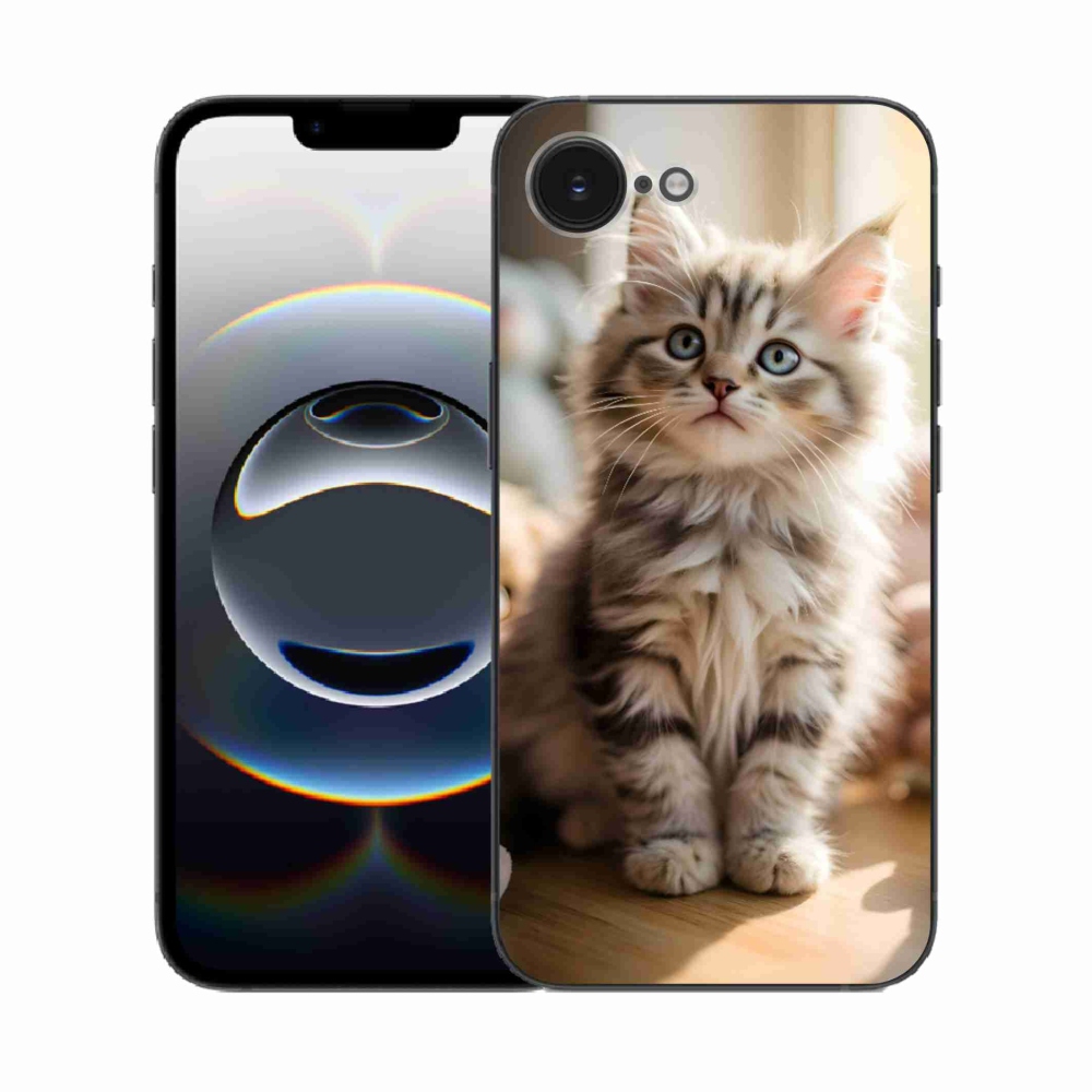 mmCase gél tok az iPhone 16e-hez – aranyos cica 10