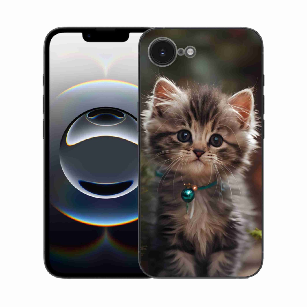 mmCase gél tok az iPhone 16e-hez – aranyos cica 11
