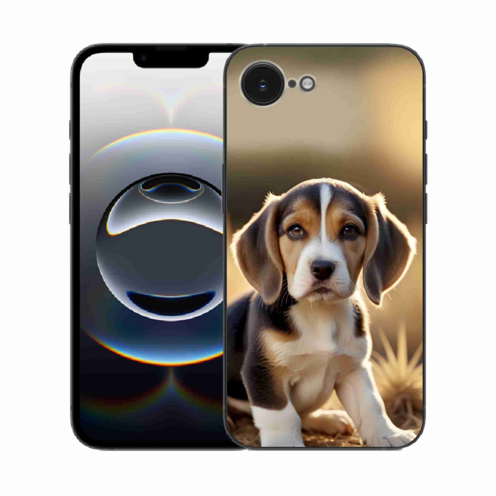 mmCase gél tok az iPhone 16e-hez – aranyos beagle