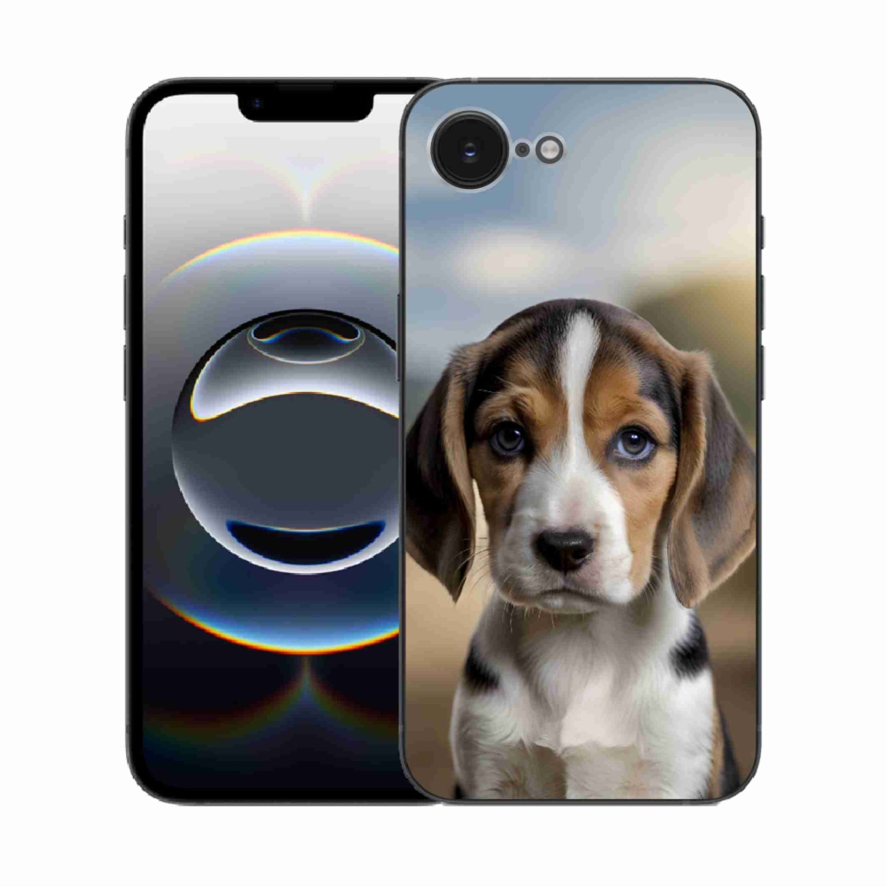 mmCase gél tok az iPhone 16e-hez – aranyos beagle