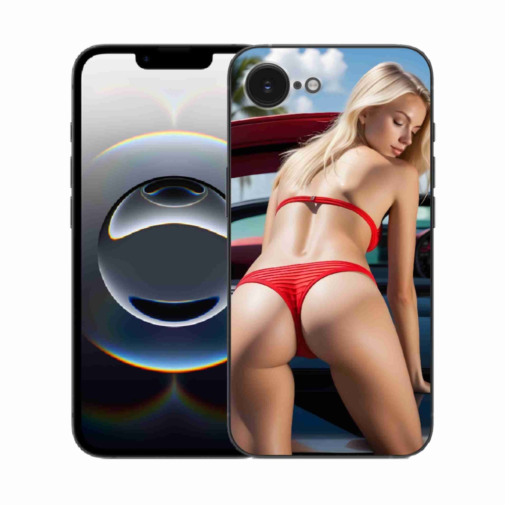 mmCase gél tok az iPhone 16e-hez – szexi nő 2