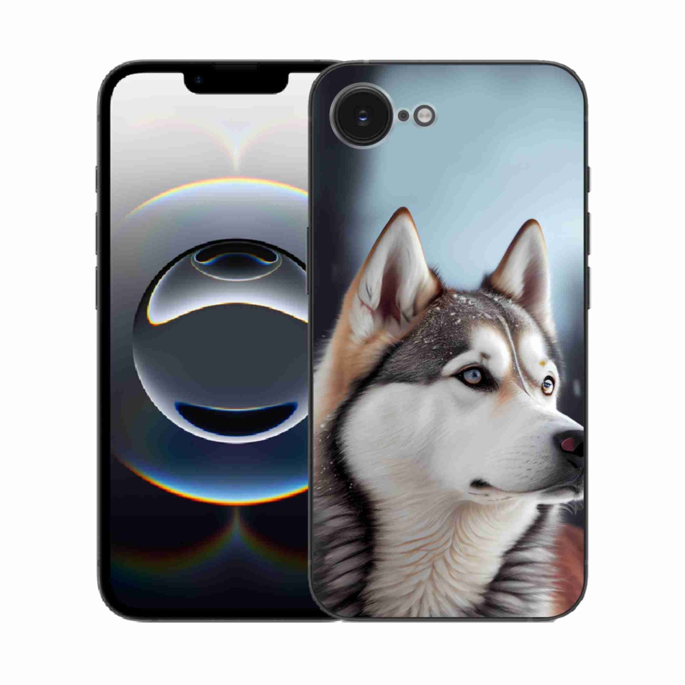 mmCase gél tok az iPhone 16e-hez – szibériai husky
