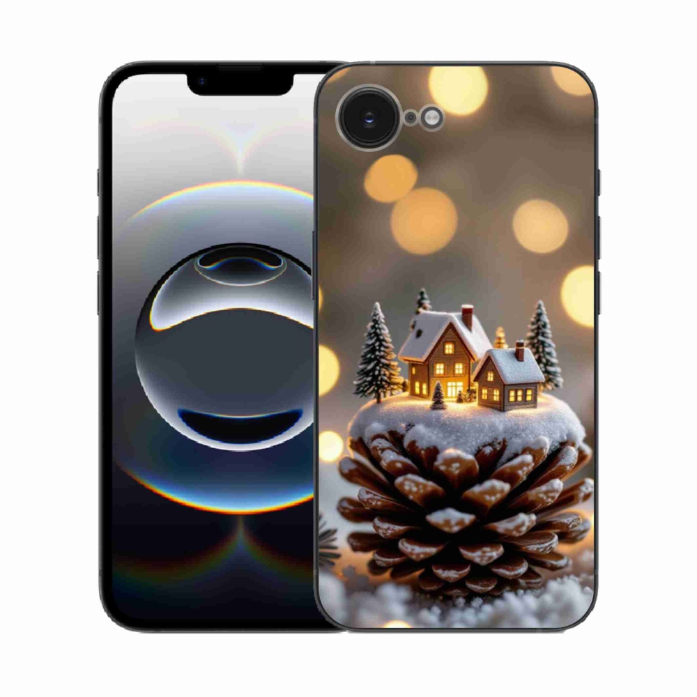 mmCase gél tok az iPhone 16e-hez – téli falu