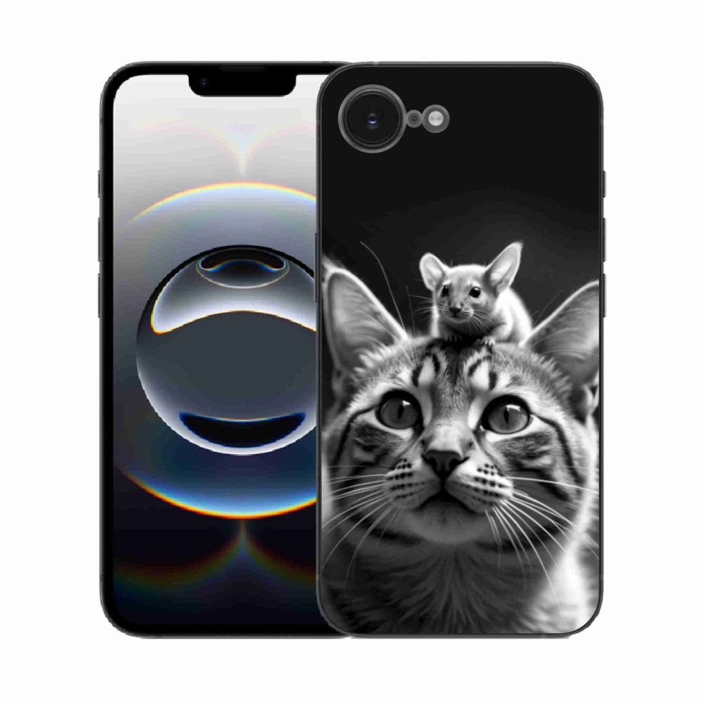 Gél borítás mmCase iPhone 16e készülékhez - Állati barátság 2