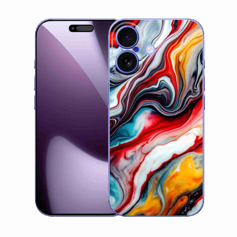 Zselés borítás mmCase iPhone 17 - absztrakt motívum 35