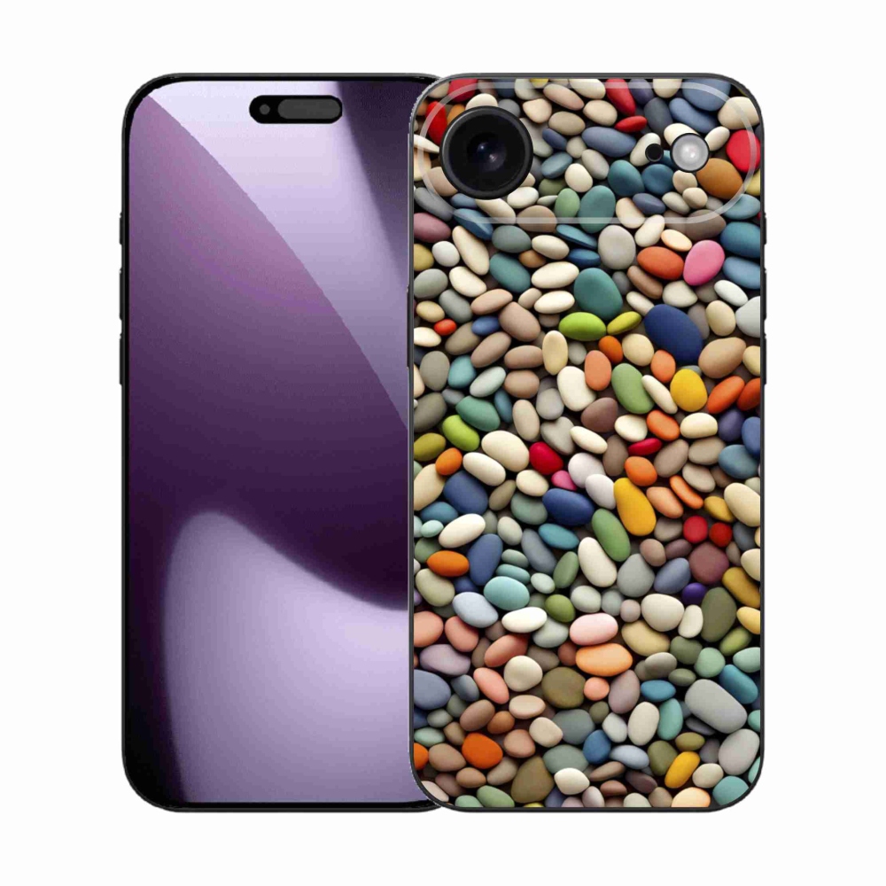 Gél borítás mmCase iPhone 17 Air készülékhez - színes strasszkövek 2