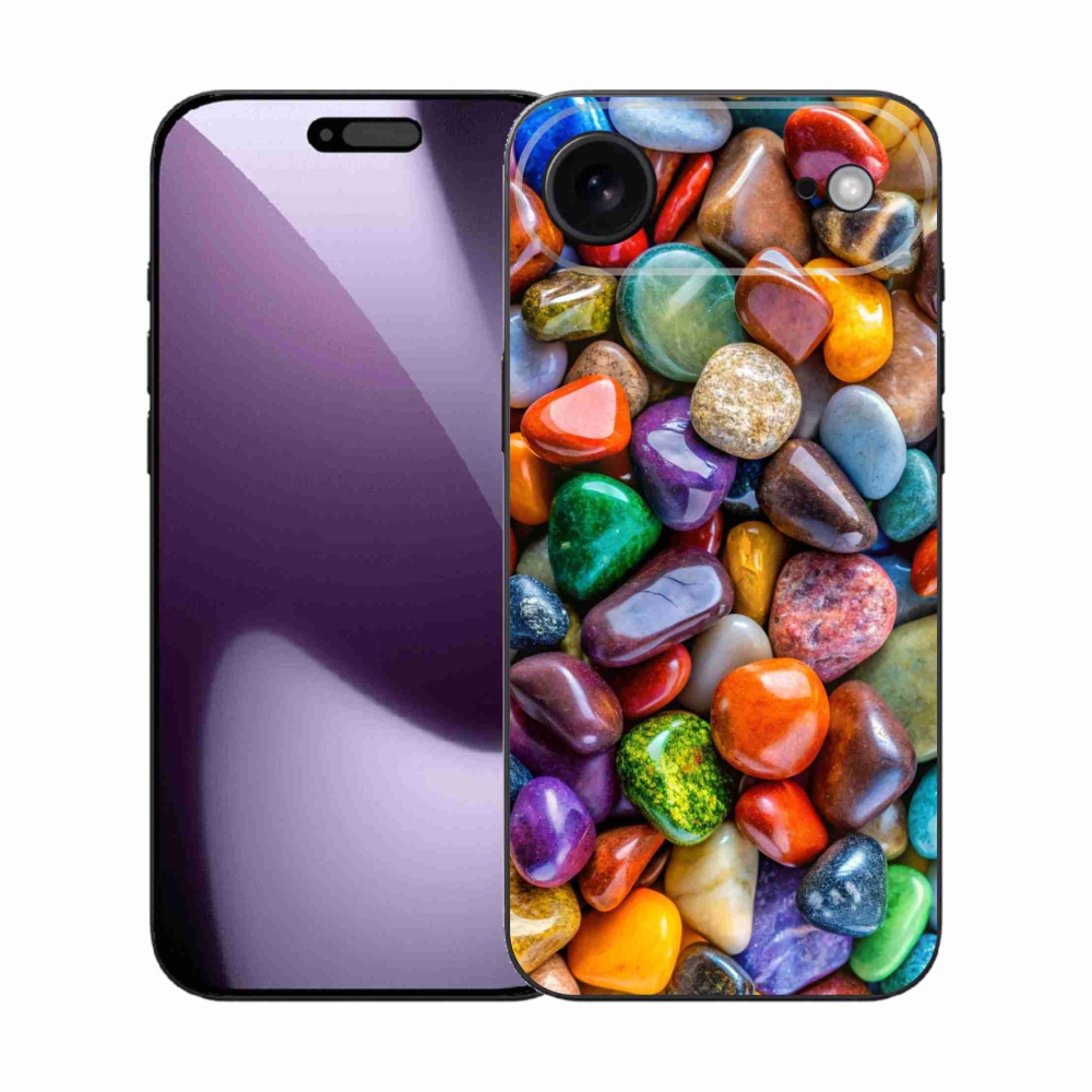 Gél borítás mmCase iPhone 17 Air készülékhez - színes strasszkövek