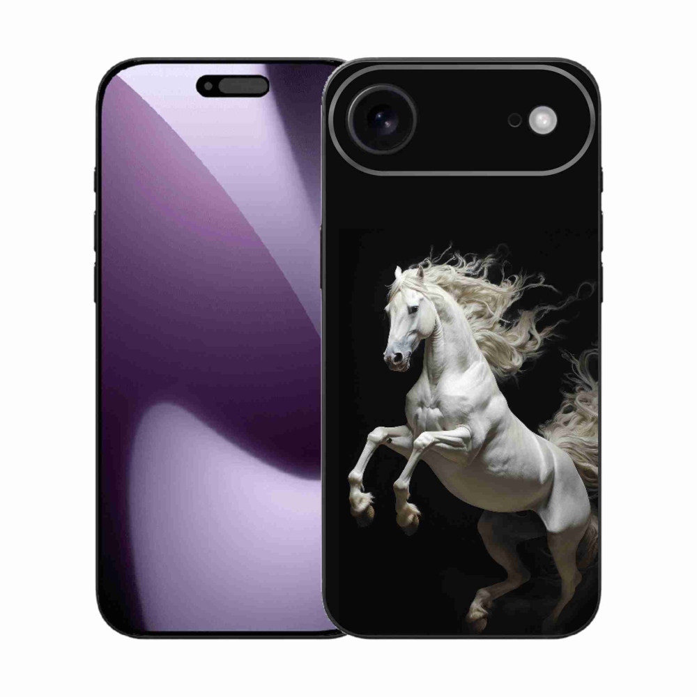 Zselés borítás mmCase iPhone 17 Air készülékhez - fehér ló 4