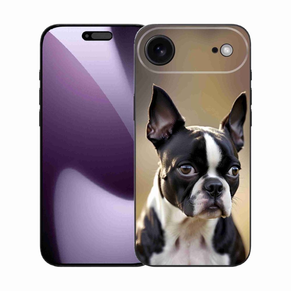 mmCase gél tok az iPhone 17 Air-hez – bostoni terrier