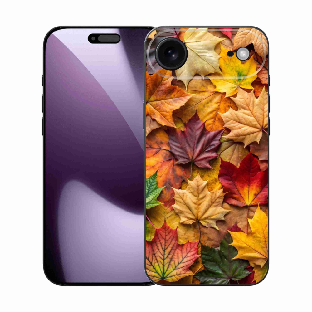 Gél borítás mmCase iPhone 17 Air készülékhez - juharlevelek 2